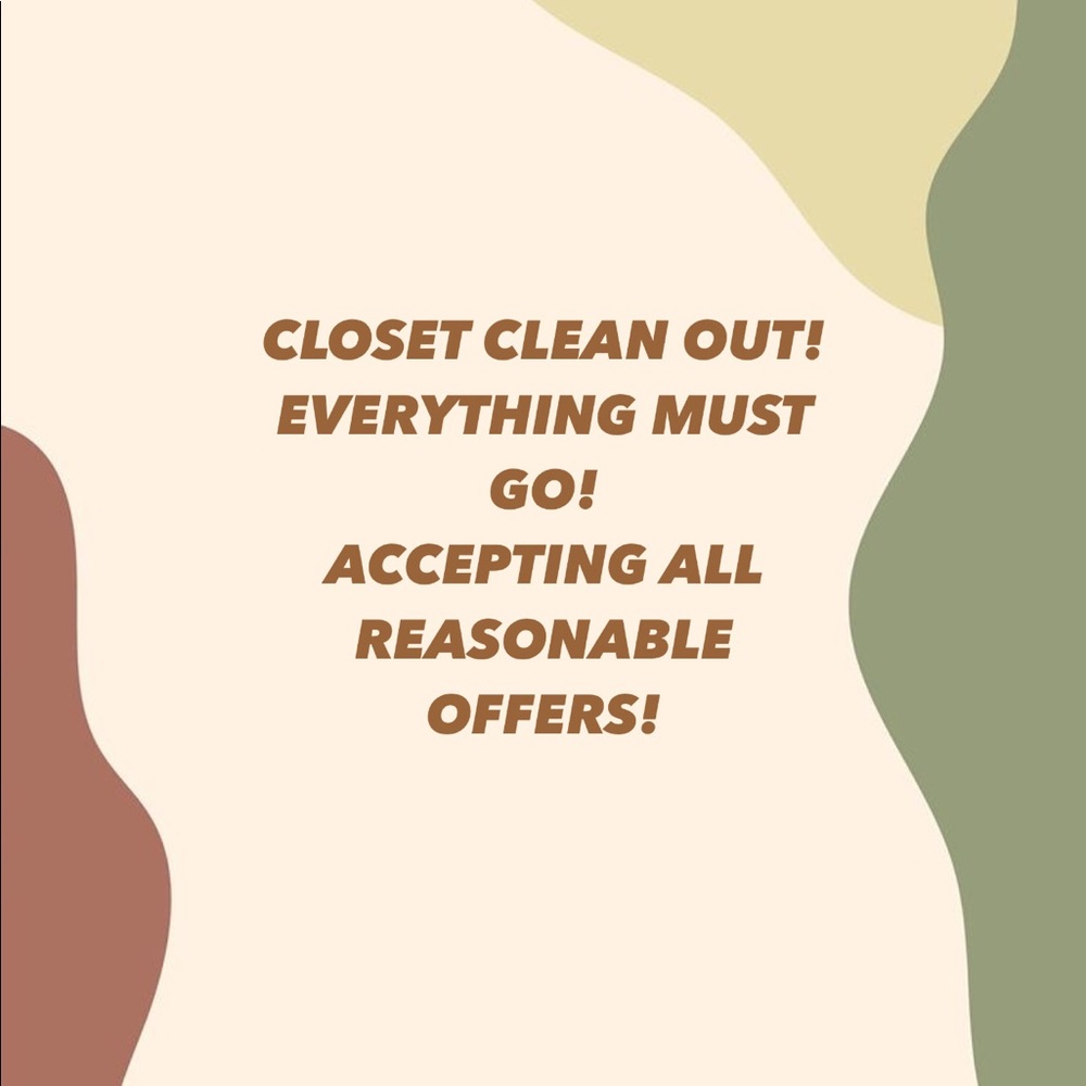 SELLING EVERYTHING! I’m moving this week!